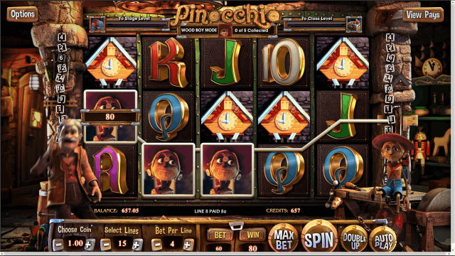 Игровой интерфейс Pinocchio 8