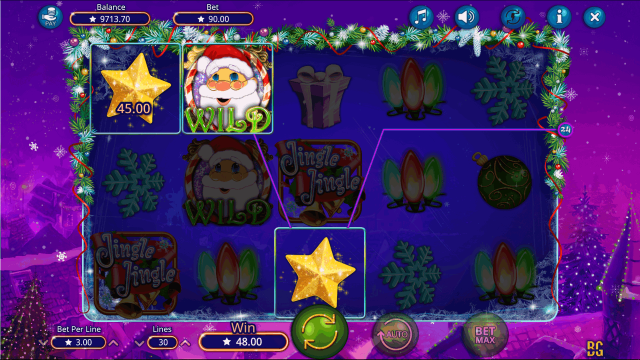 Игровой интерфейс Jingle Jingle 8