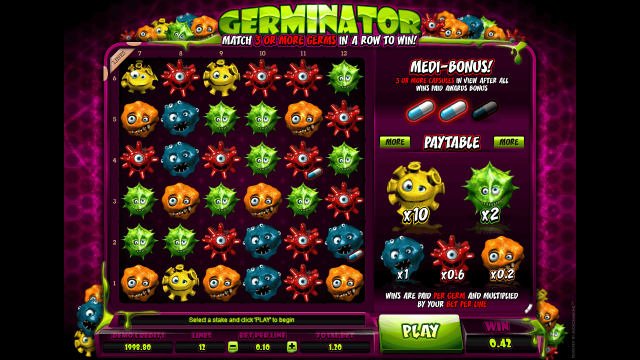 Бонусная игра Germinator 3