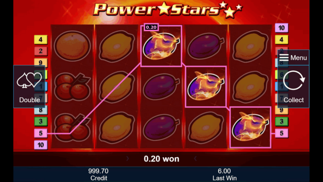 Бонусная игра Power Stars 6
