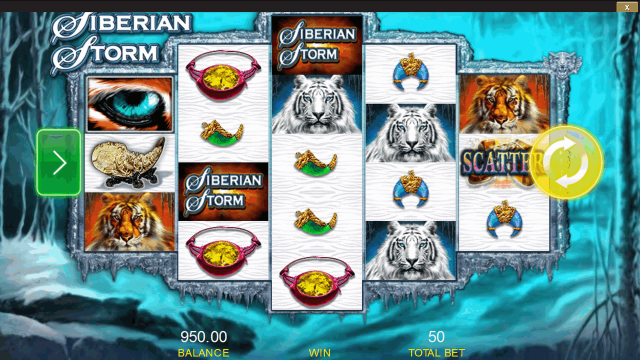 Игровой интерфейс Siberian Storm 1