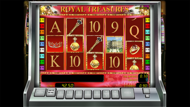 Игровой интерфейс Royal Treasures 2