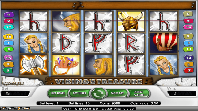 Игровой интерфейс Vikings Treasure 4