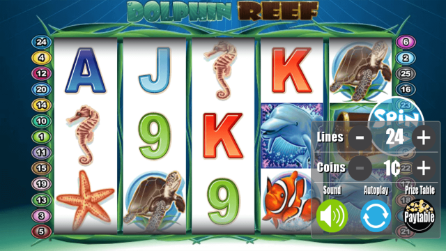 Игровой интерфейс Dolphin Reef 3